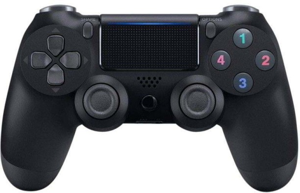 ML INNOVATIONS ML Doubleshock 4 PlayStation 4 Generic Wireless Controller - Black Wireless Gamepad