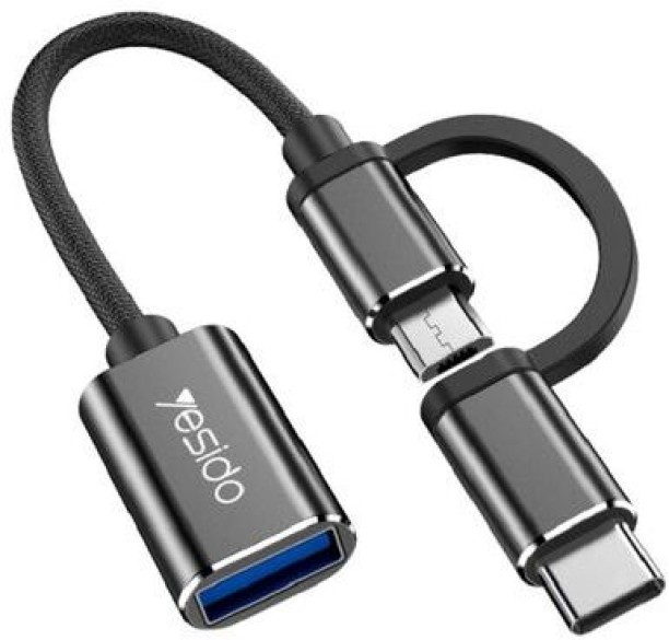 Yesido 2in1 OTG USB 3.0 Super Fast Data Transmission GS02 Gaming Adapter Compatible with PC