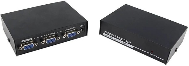 Perfect Dealz Vga Splitter One Input And Two Output Gaming Adapter Compatible with PS4