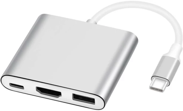 DW USB-C to 4K HDMI Adapter / USB-C / USB3.0 Adapter Gaming Adapter Compatible with Mac OS