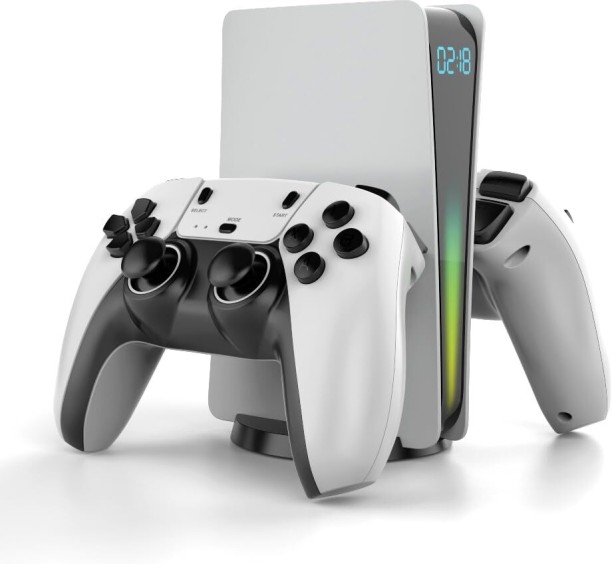 Finevr Retro Gaming Console – 2025 Upgraded Mini Plug and Play Video Game System with 10K+ Classic Games, 12 Emulators, 2 Wireless 2.4G Controller, 4K HD Output 128 GB