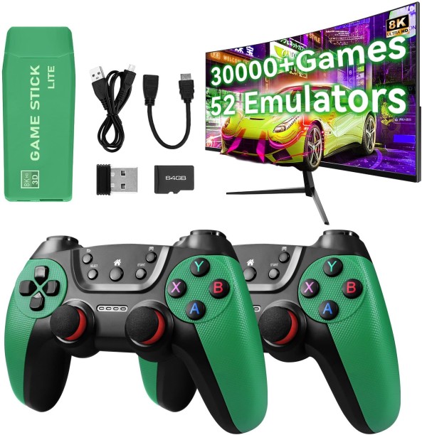 marevic M22 Retro Gaming Console - with 30000+ Classic Games 64 GB