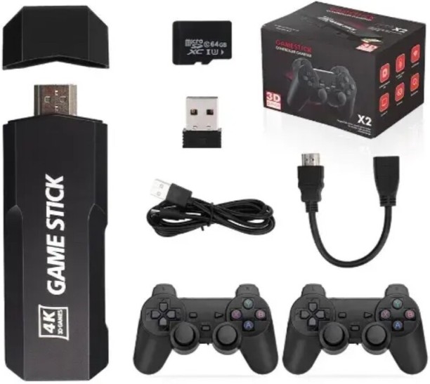 Generic X2 Plus Game Stick 4K Retro Video Game Console HD 64GB 30000 Mini Classic Gaming Console 64 GB