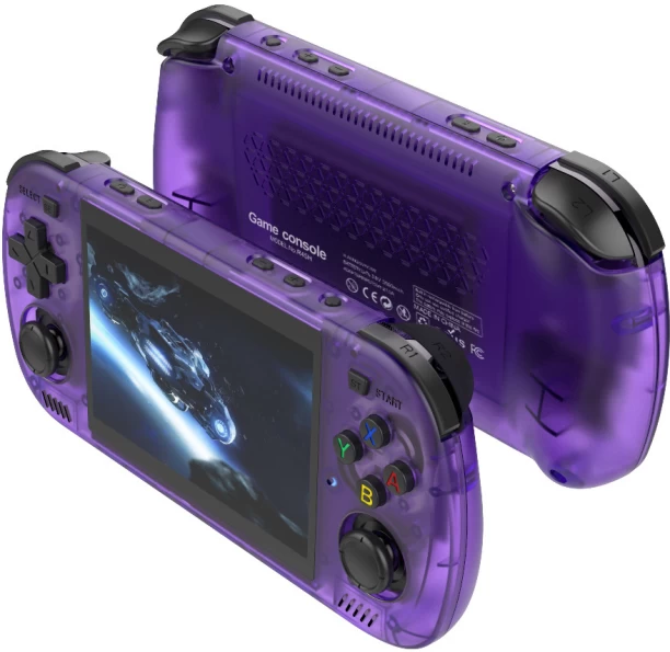 Finevr New R36H Retro Handheld Game Console, 3.5" IPS Screen Portable Video Game Console ,Built in 64G Card & 15000 Games,Open Source Linux System 64 GB