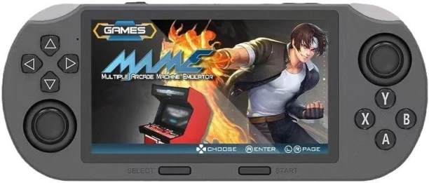 Finevr SF3000 handheld game console retro nostalgic handheld game console 4.5-inch large screen PSP game console R36S handheld game console 64 GB