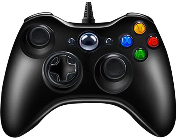 Finevr Suitable for XBOX360 game controller Android computer PC TV Steam universal linear trigger wired controller Gamepad only includes controller 64 GB