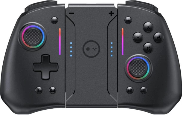 marevic Bluetooth handle colorful RGB light with back button wireless left and right handle 32 GB With Games Included