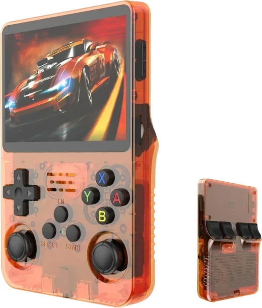 OLOEY 128GB open-source R36S video game console with Linux, 3.5-inch 128 GB