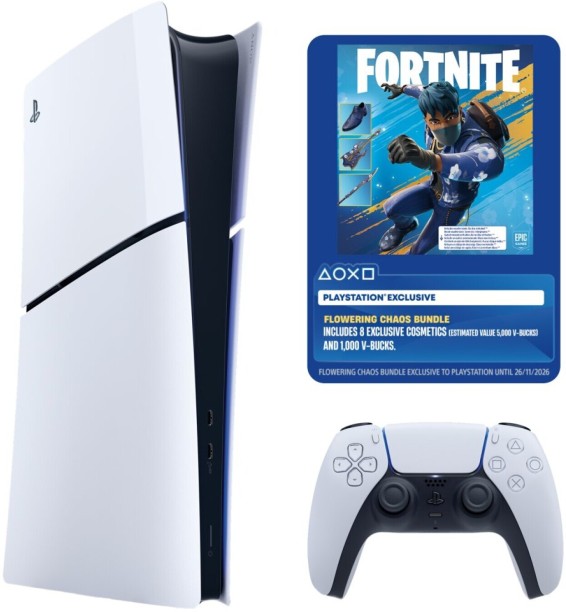 Sony PS5 Digital Fortnite Voucher Bundle 825 GB