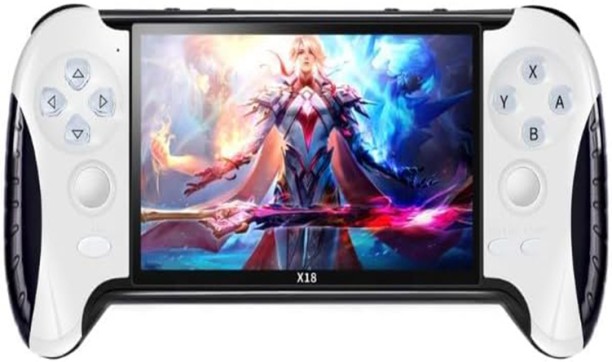 GameCore™ X18 Portable Retro Gaming Console — 4.3" IPS Screen - 1000+ Classic Games 8GB Built-In + MicroSD Support