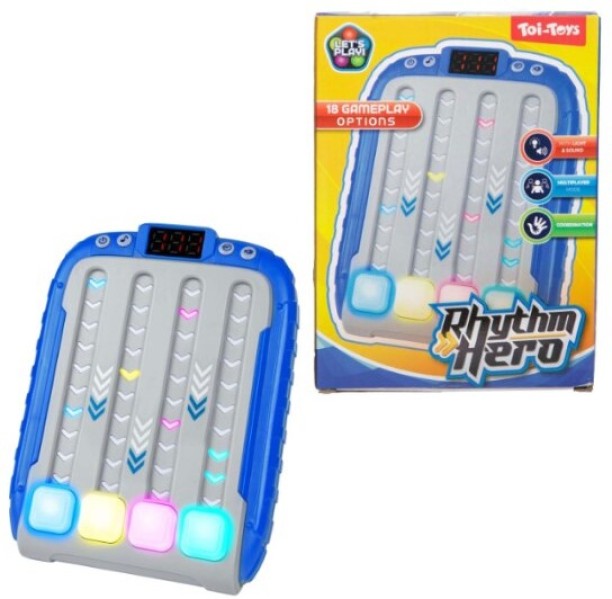 MAKTKL Portable Interactive Musical Game With Lights and Sounds With Games Included
