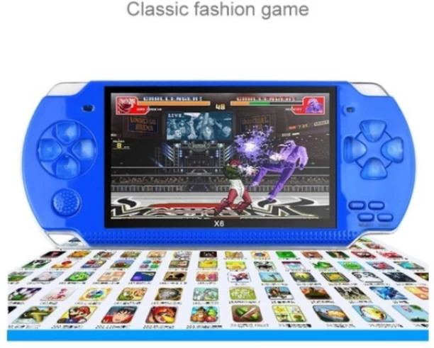 INV X6 4.3-inch Retro Portable Game Console: Relive the Classics With Games Included