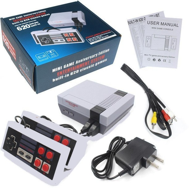 Finevr NES nostalgic Sfc620 wireless 620 mini TV game console red and white machine FC 4 GB