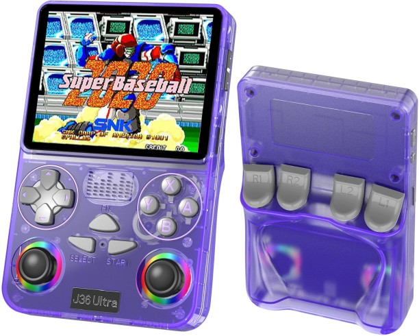 marevic J36ultra Retro Video Game Console - Open Source System,3" 4k HD IPS Screen 64 GB