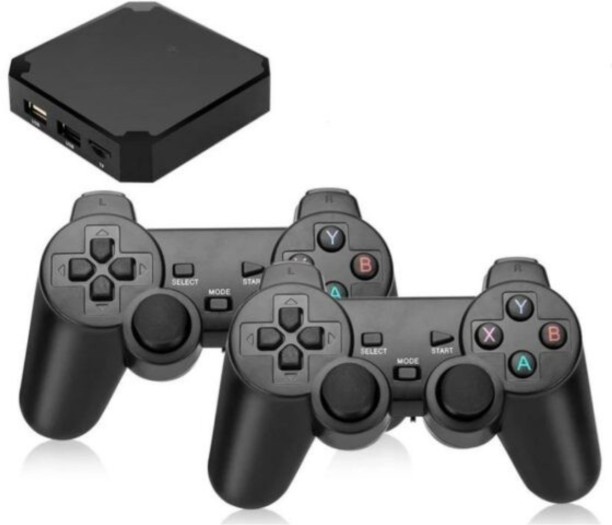 Generic PX$ Game box Retro Game Console 3000+ Games Wireless Dual Joystick Support HD/AV Out with 32gb Micro SD Card 32 GB With Games Included