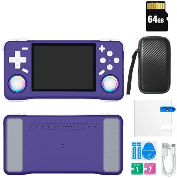 marevic XF40H Retro Handheld Game Console, 4.0 inch HD Screen, Linux 64-bit System, 18000+ Classic Games, WiFi Multiplayer-Pocket Video Gaming 64 GB