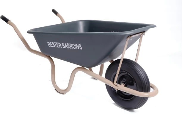 SMTE BESTER Wheelbarrow Krieba Plastic Sand Buster – Lightweight & Durable Garden Cart Wheel Barrow