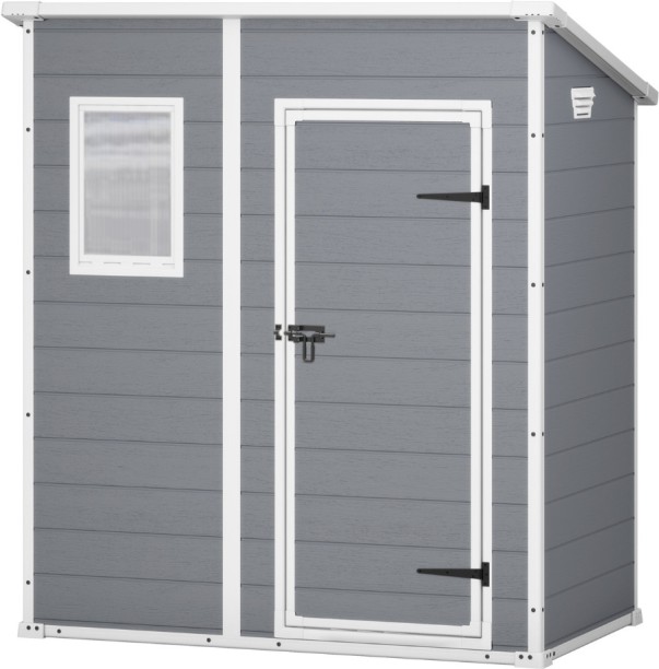 Keter Manor Pent 6x4 Plastic Garden Shed