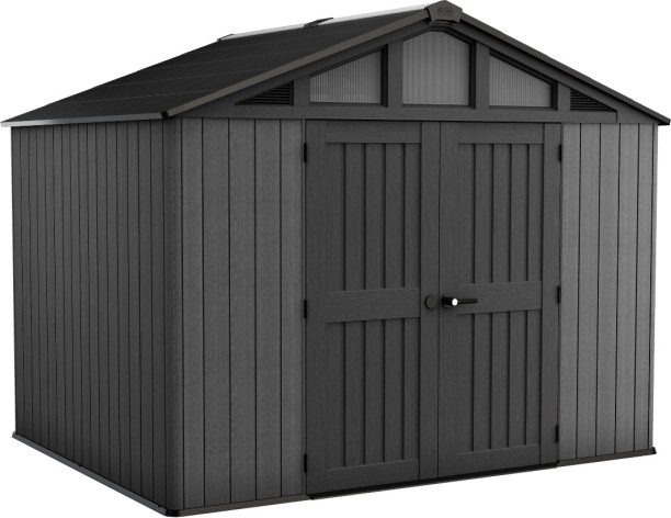 Keter Stronghold 10 x 8 Plastic, Metal Garden Shed
