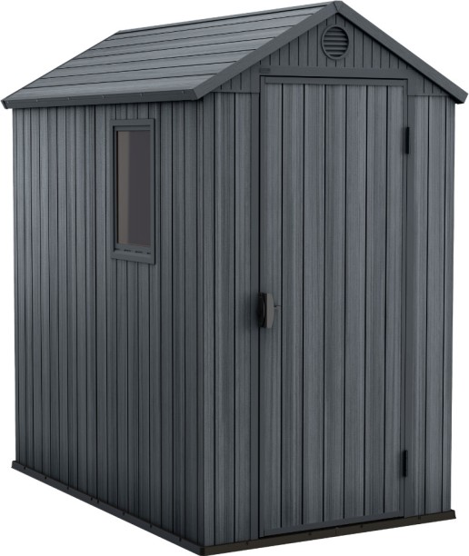 Keter Darwin Shed 4 x 6 Plastic Garden Shed