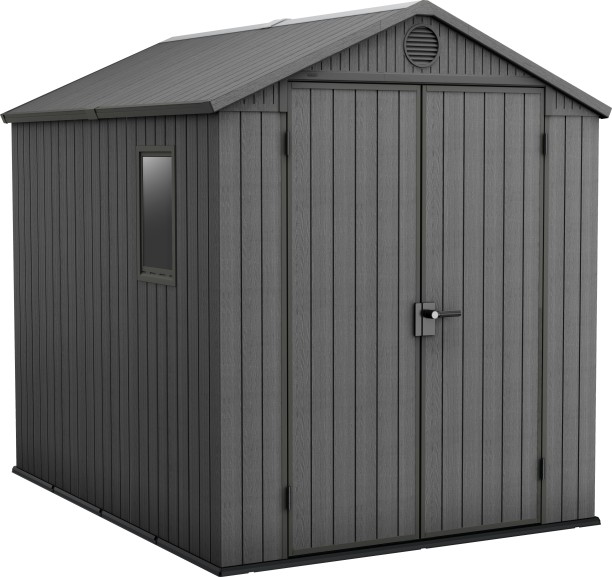 Keter Darwin Shed 6 x 8 Plastic Garden Shed