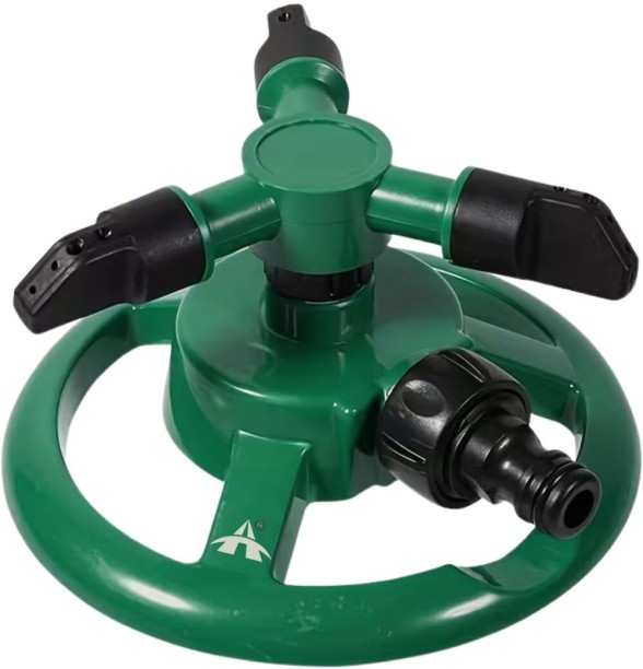 ALANES Durable Rotation Sprinkler Head with Adjustable Nozzles for Lawn 0.5 L Hose-end Sprayer