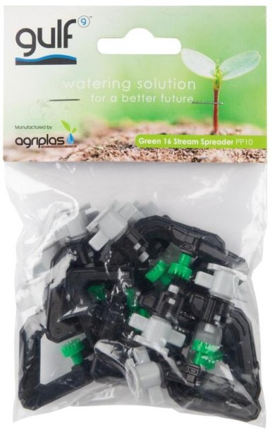 Orm Gulf Sprinkler - Green 16 Stream Spreader (10Piece) 1 ml Hose-end Sprayer