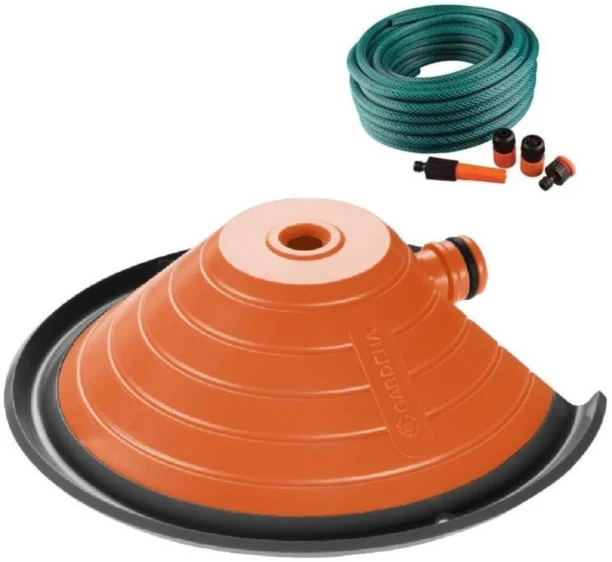 Gardena Pyramid Sprinkler & Hose 12mmx20m + Fittings 0 ml Hose-end Sprayer
