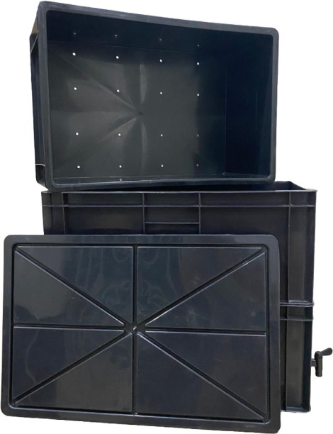 Hydro Works 3 Tier Worm Farm Kit with Tap Garden Tool Kit