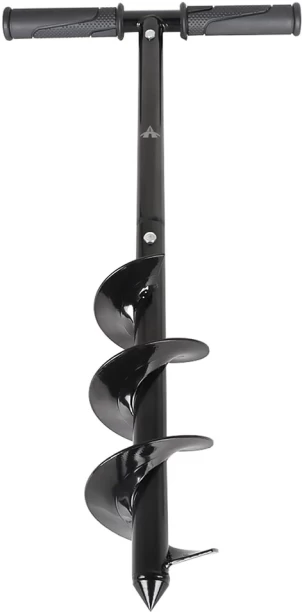 ALANES Garden Auger Hand Drill Auger Manual Auger Post Hole Digger Garden Tool Kit