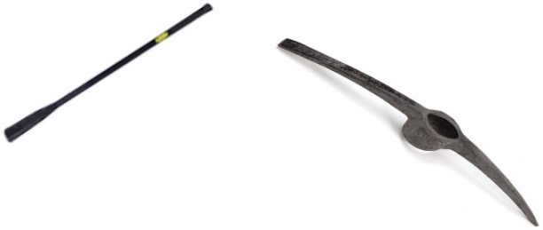 Otto Pick head and handle Garden Tool Kit