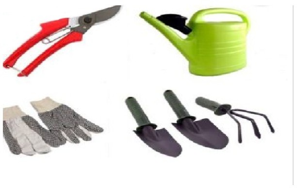 Investify Garden Tool and Can Combo Gift Set Garden Tool Kit