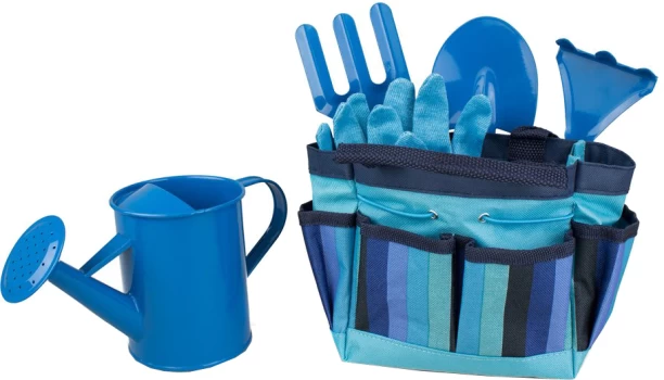 ALANES 6 Piece Children Gardening Tool Set Kids Garden Toys Garden Tool Kit