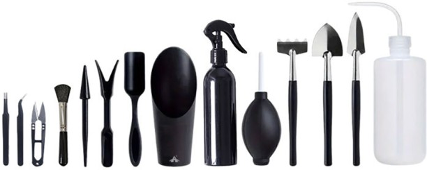 ALANES 14 Pieces Succulent Tools Mini Garden Tools Set Wedding Tools Garden Tool Kit