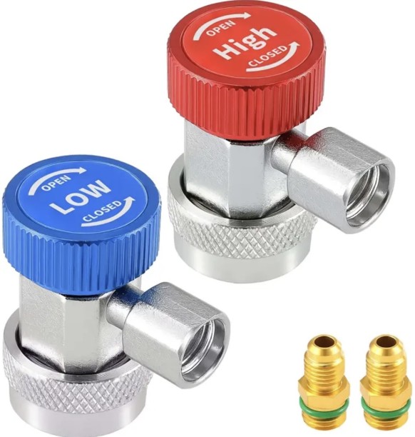 GripFast Adjustable Quick Coupler Male/Female Check Valve