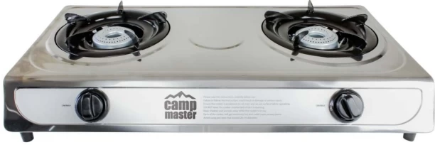 Camp Master CM04 Stainless Steel Manual Gas Stove