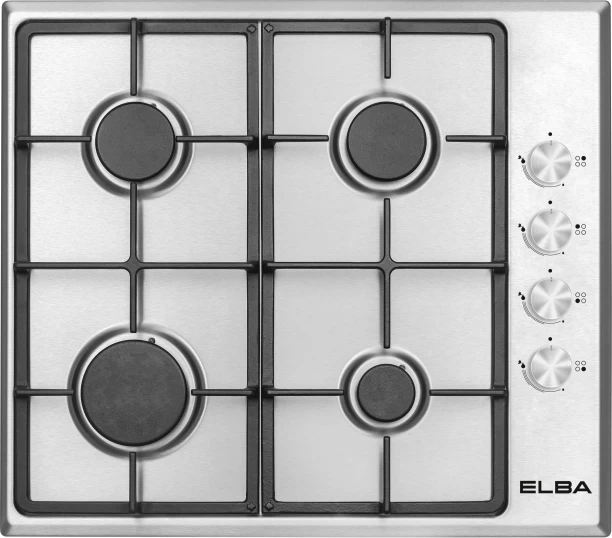 Elba 60cm Gas Hob Stainless Steel Automatic Hob