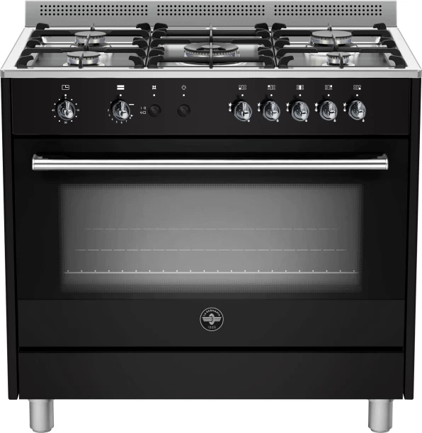La Germania RUS95C81DNE Stainless Steel Automatic Gas Stove with Oven