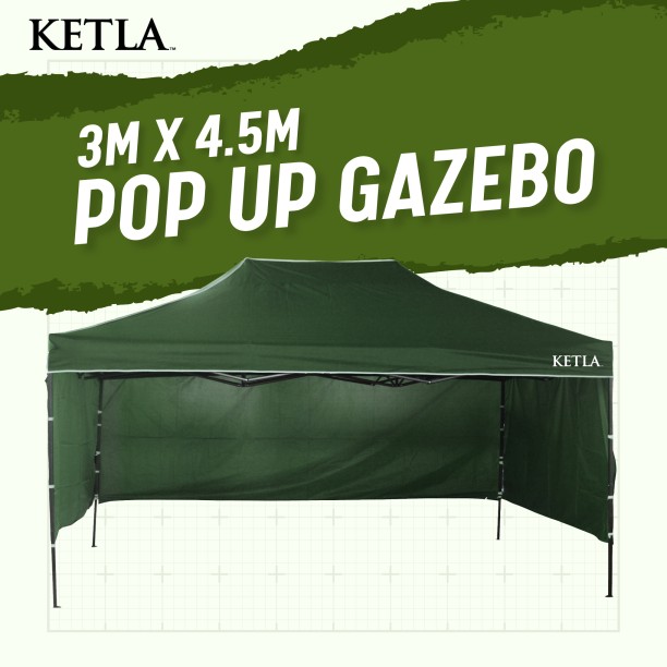 Ketla 3 x 4.5m Gazebo Gazebo