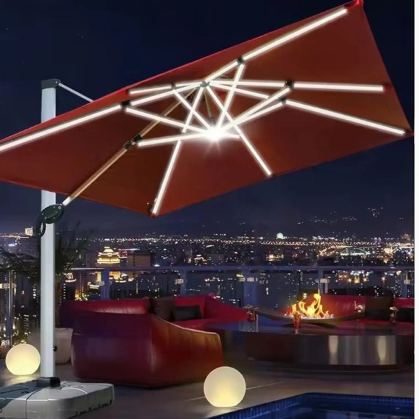 House of Lufian DIY(Do-It-Yourself) Natural Fiber Foldable Gazebo For  Outdoor & Cafeteria