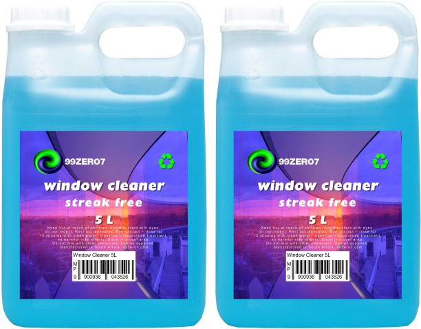 99zero7 2 x 5L Window Cleaner Liquid