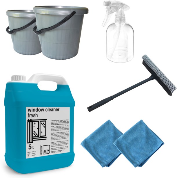 ABYX - Window & Glass Cleaning Kit - Liquid