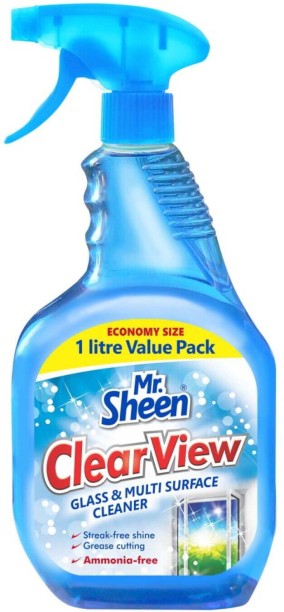Mr. Sheen Clear View Glass & Multi Surface Cleaner Liquid