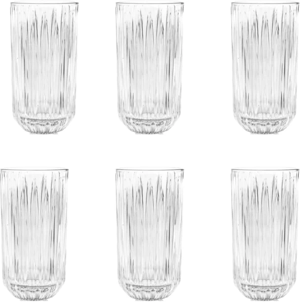 Crockery Centre (Pack of 6) AD26296 Water/Juice Glass Set
