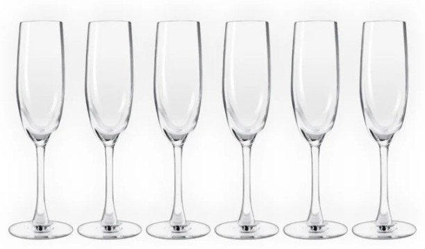 6pcs Champagne glasses (Pack of 6) F102444 Champagne Glass Set
