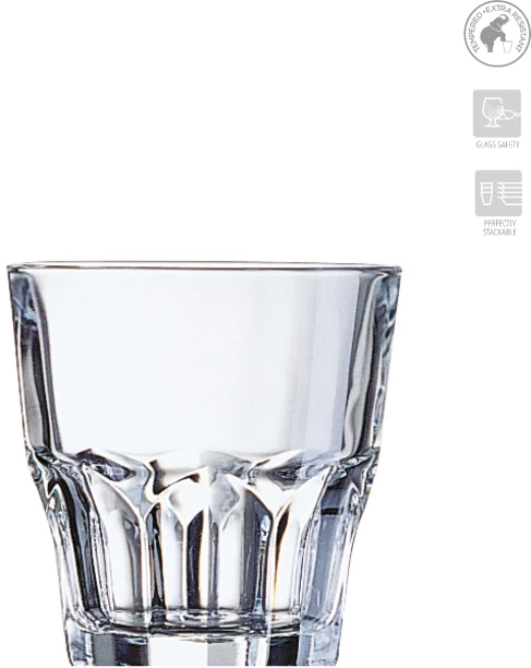 ARCOROC (Pack of 6) J2552 Arc Granity Whisky Glass