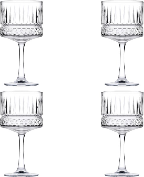 Ccrockery Centre (Pack of 4) Elysia AD09356 Cocktail Glass Set