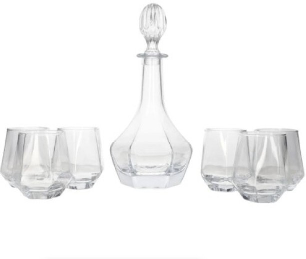 Generic (Pack of 7) 3101# Whisky Glass Set