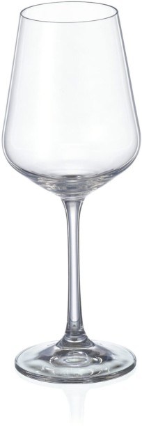 Crystalex (Pack of 6) Siesta White Wine Glass 200ml Wine Glass Set