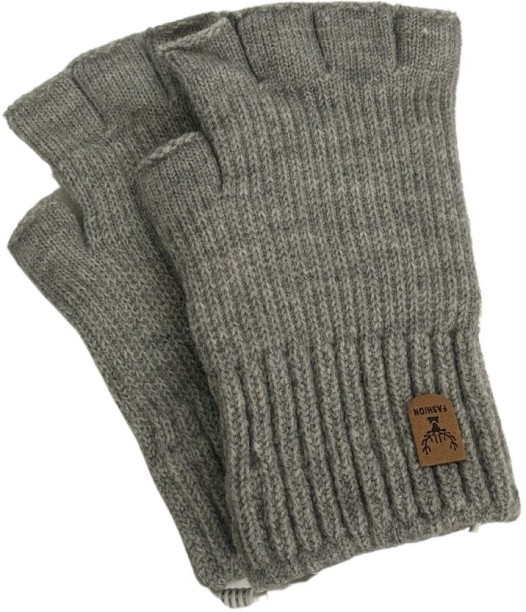 No Brand Solid Winter Men & Women Gloves